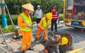经过近两个月攻坚 太榆路龙兴街匝道排水管网修复完工